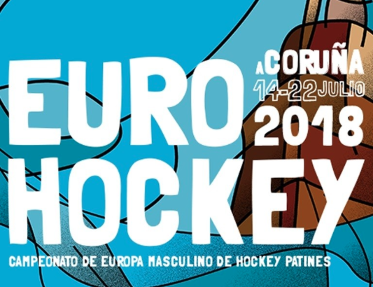 Plakat Rollhockey Europameisterschaft